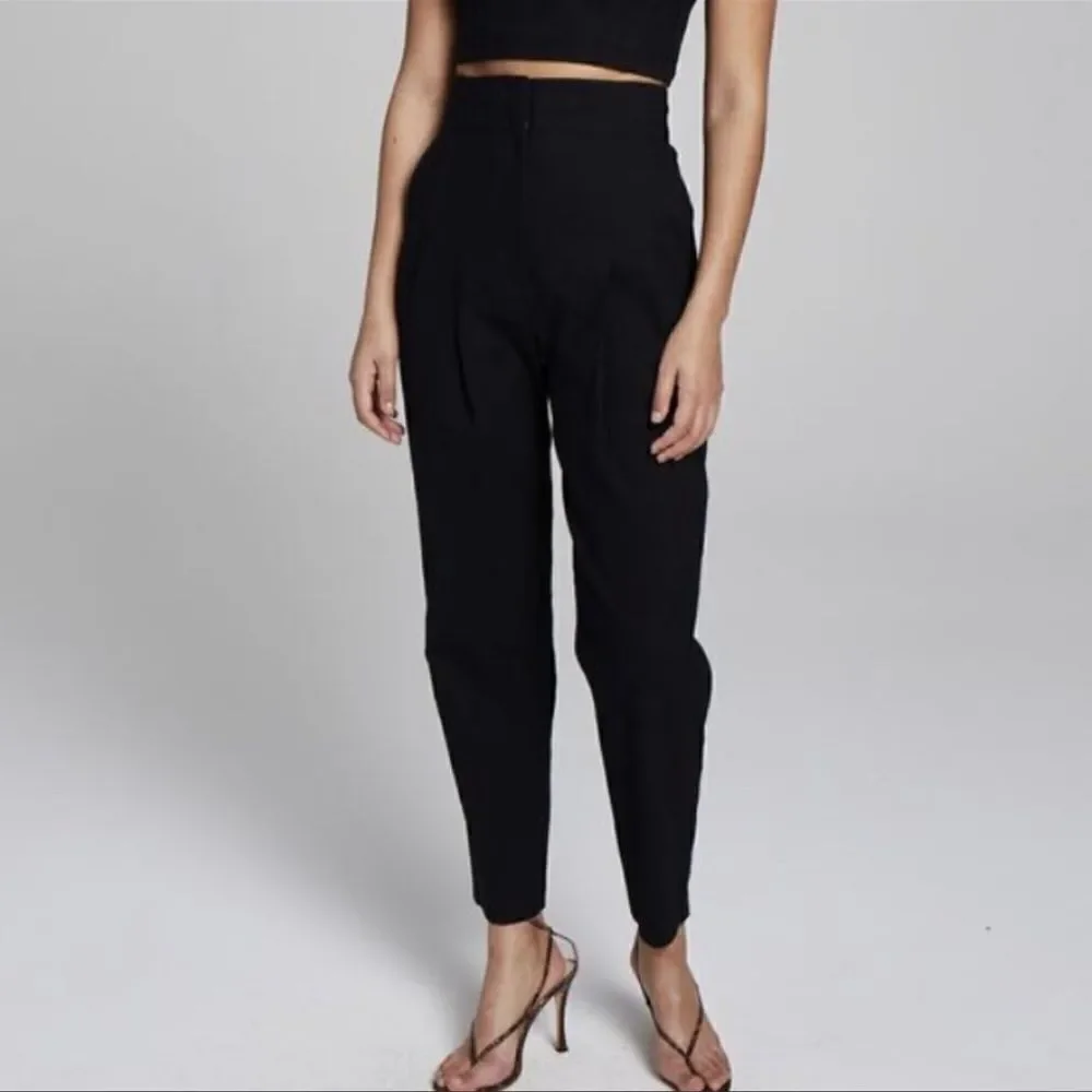 A.L.C Davon Flat Front Linen Blend Pants NWT